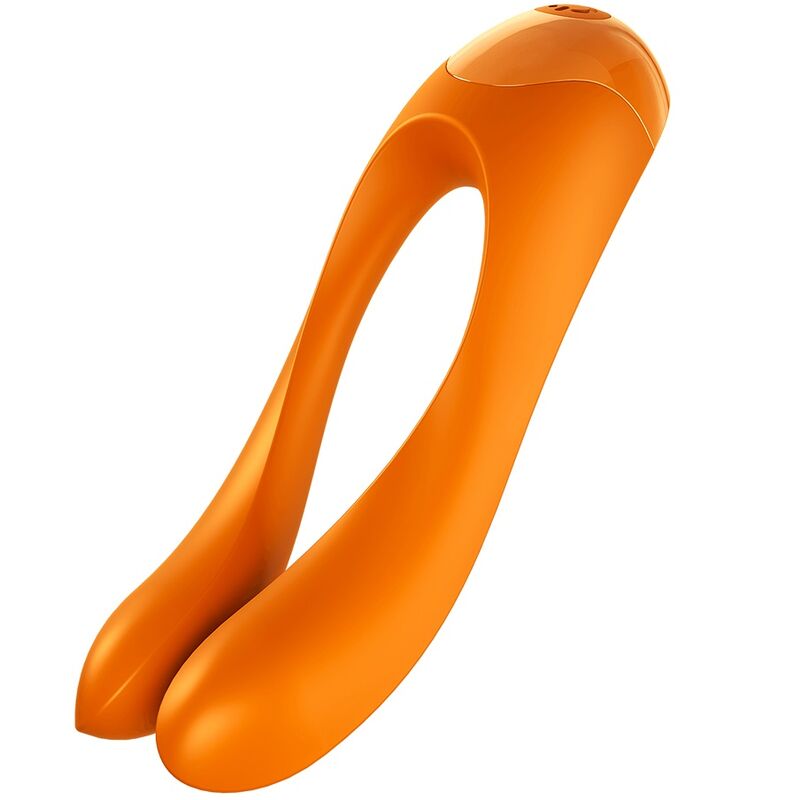 Satisfyer Candy Cane Finger-Vibrator – orange
