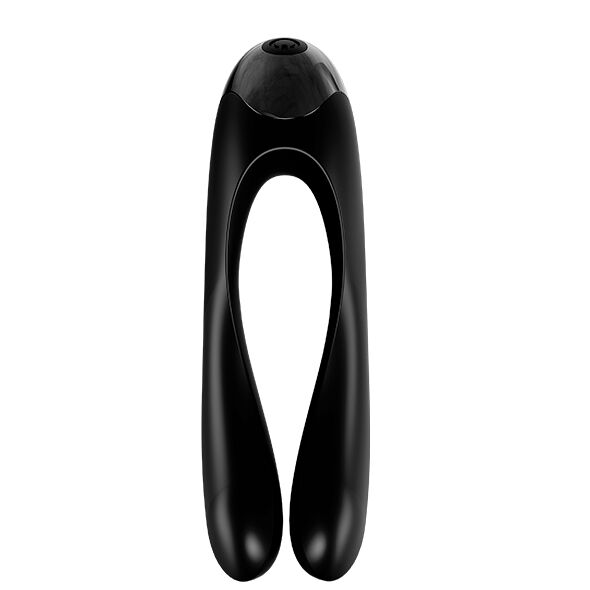 Satisfyer Candy Cane Finger-Vibrator – schwarz