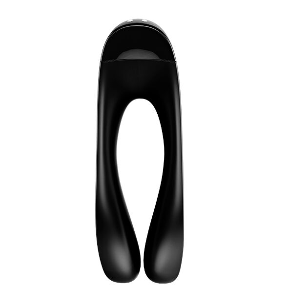 Satisfyer Candy Cane Finger-Vibrator – schwarz