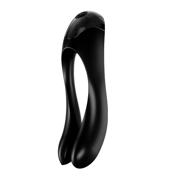 Satisfyer Candy Cane Finger-Vibrator – schwarz