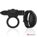 Black&Silver Cameron Cockring-uhr mit Fernbedienung