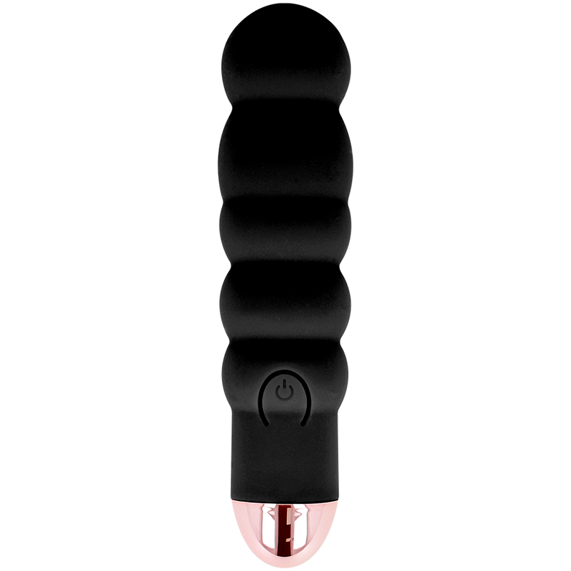Dolce Vita Aufladbarer Vibrator Sechs Schwarz 7 Geschwindigkeiten