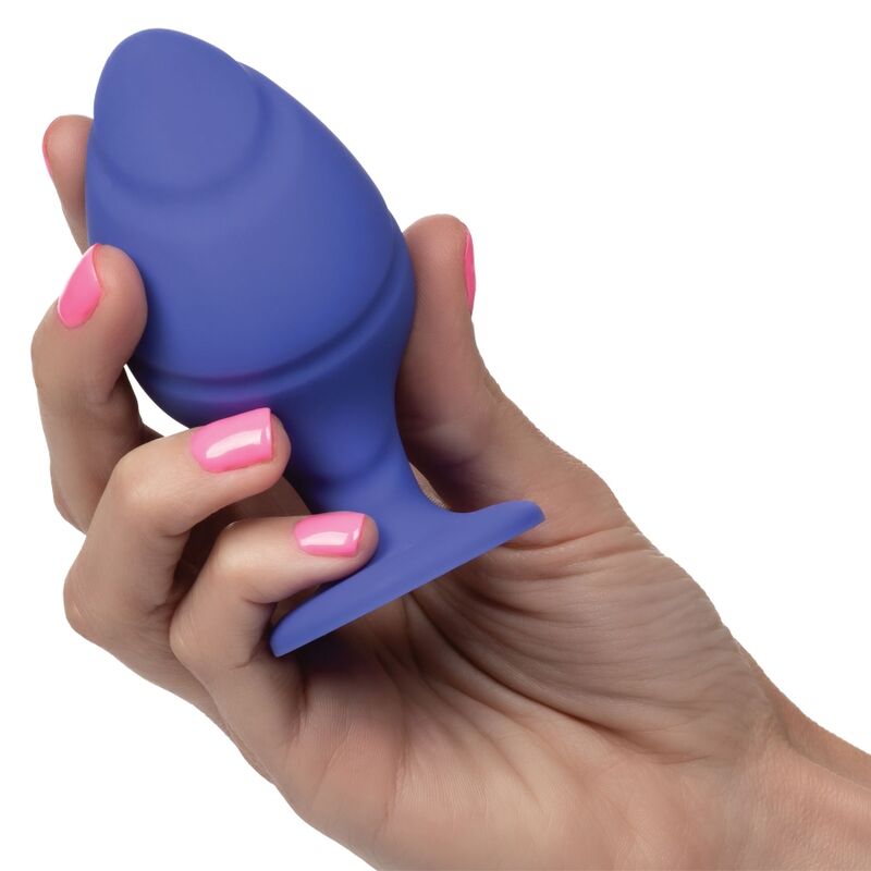 CalExotics Cheeky Butt Plug Set – lila, S und L