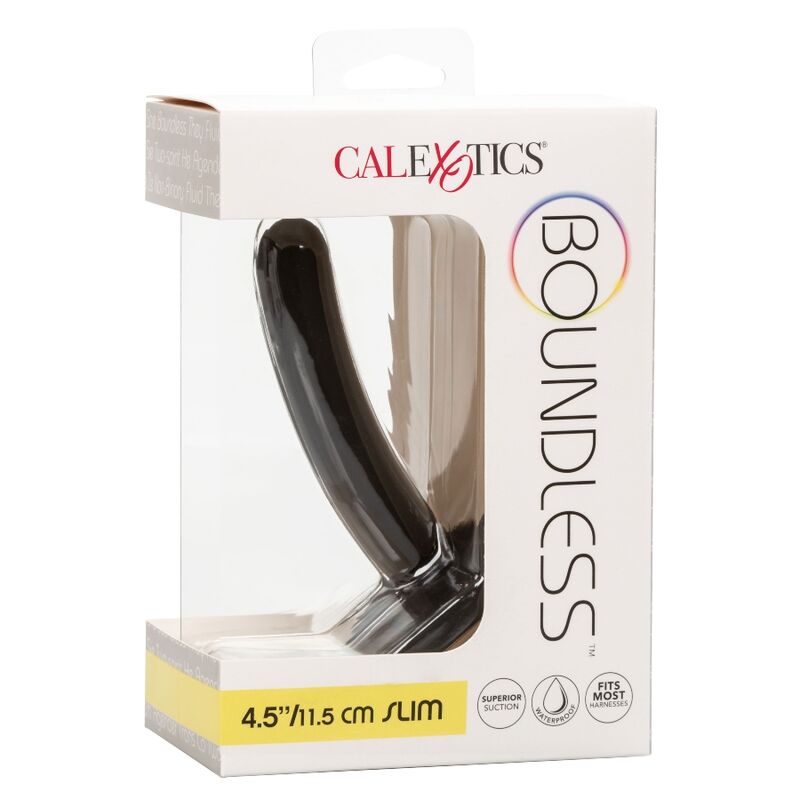 CalExotics Boundless Slim Dildo – 11,5 cm, mit Saugnapf