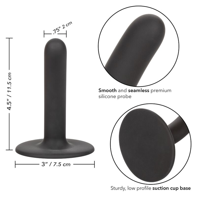 CalExotics Boundless Slim Dildo – 11,5 cm, mit Saugnapf