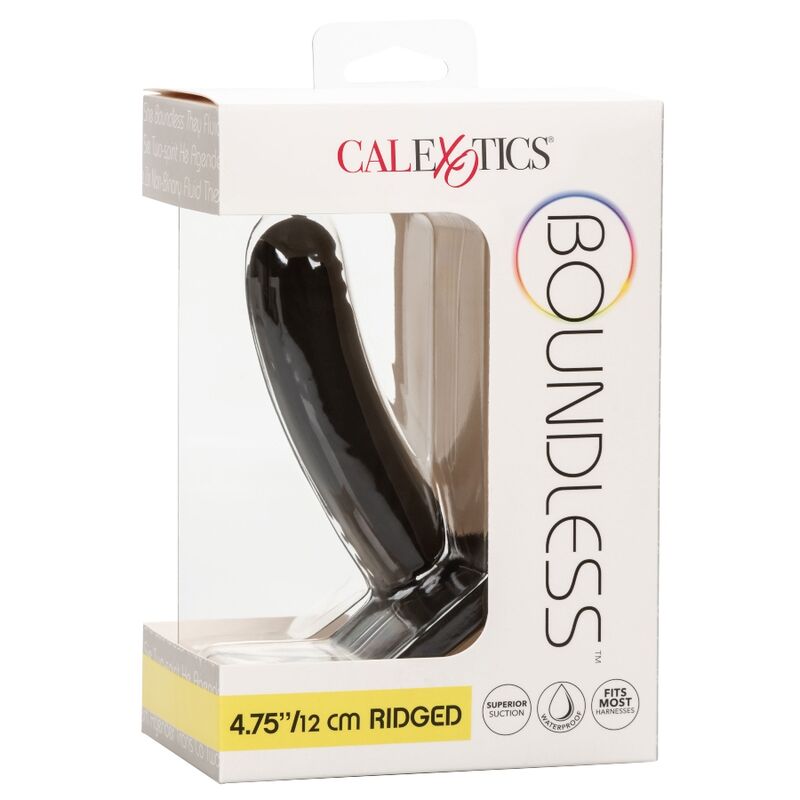 CalExotics Boundless Dildo 12 cm – gerieft, mit Saugnapf