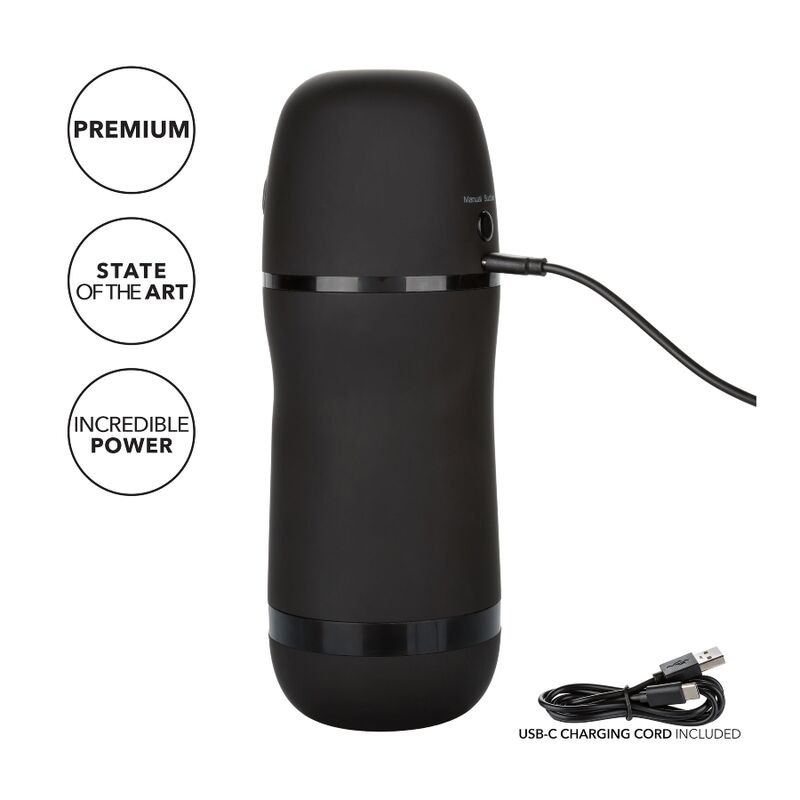 CalExotics Optimum Power Pulsar Saug-Masturbator – vibrierend
