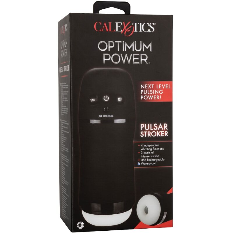 CalExotics Optimum Power Pulsar Saug-Masturbator – vibrierend