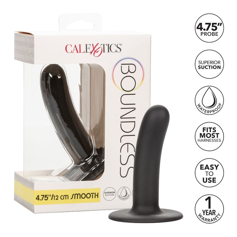 CalExotics Boundless Dildo 12 cm – glatt, mit Saugnapf