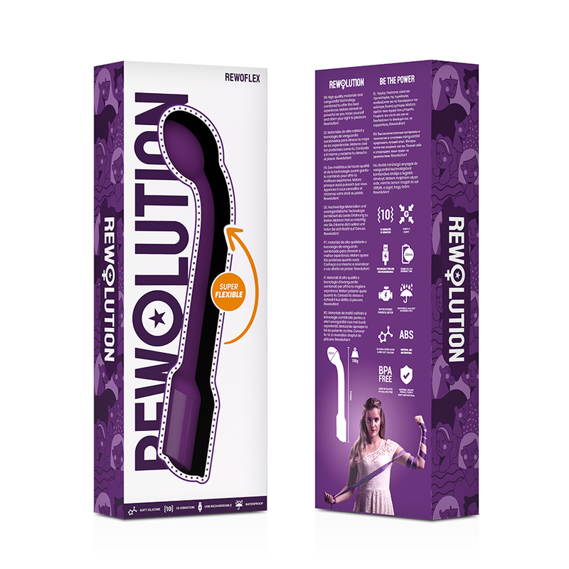 Rewolution RewoFlex G-Punkt-Vibrator – flexibel, rewobattery+