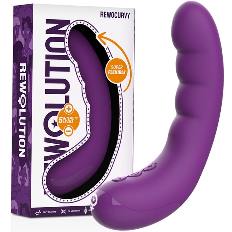 Rewolution RewoCurvy Flexibler Vibrator – wiederaufladbar