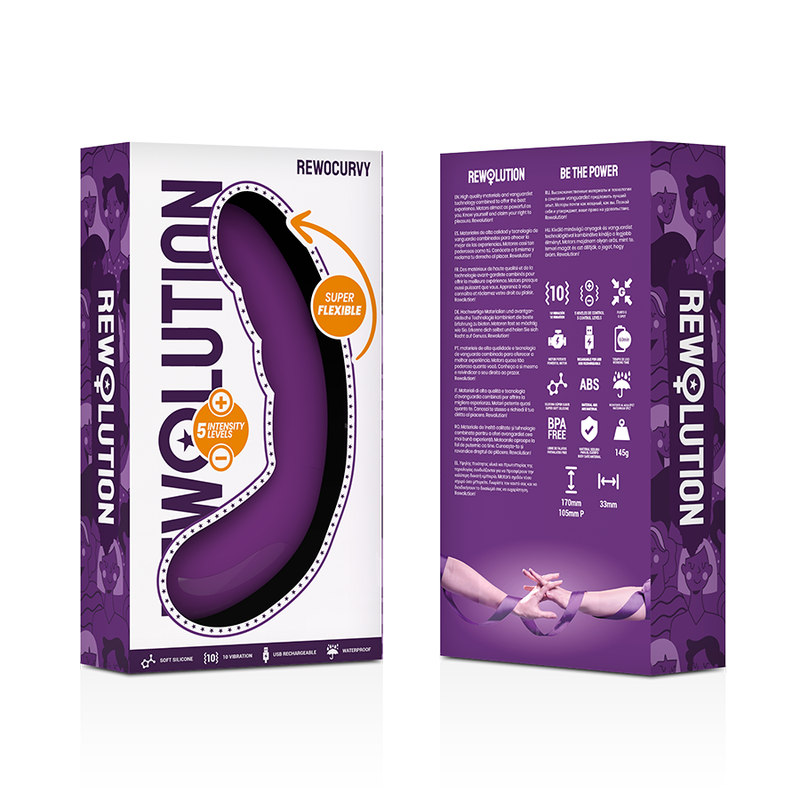Rewolution RewoCurvy Flexibler Vibrator – wiederaufladbar