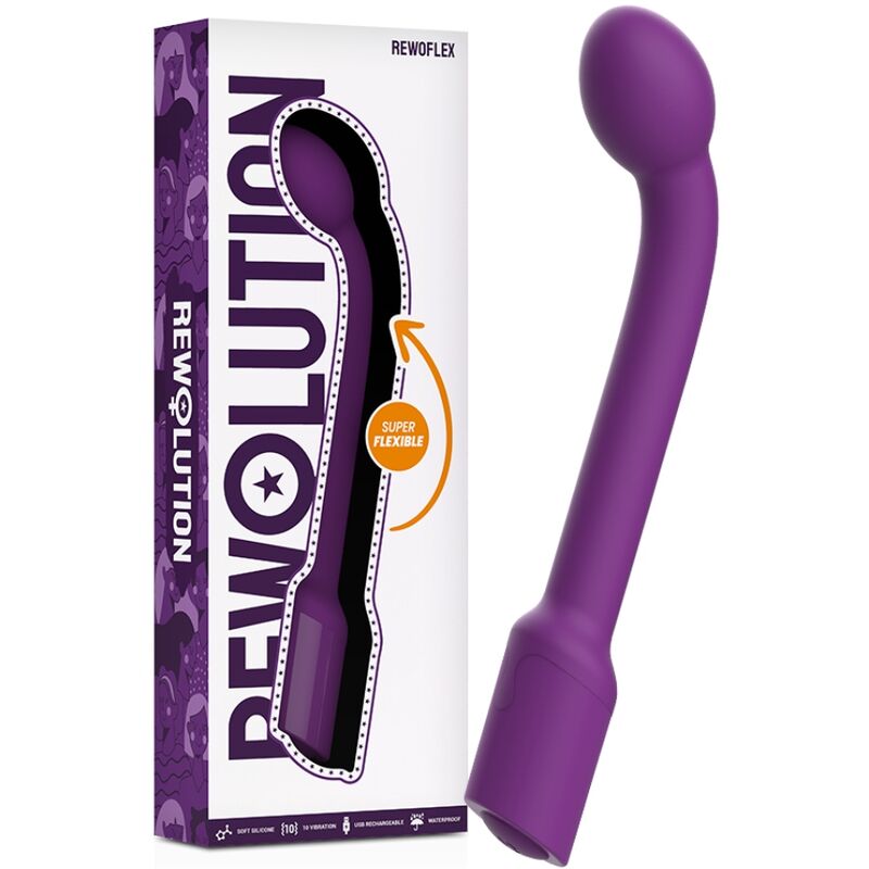 Rewolution RewoFlex G-Punkt-Vibrator – flexibel, rewobattery+