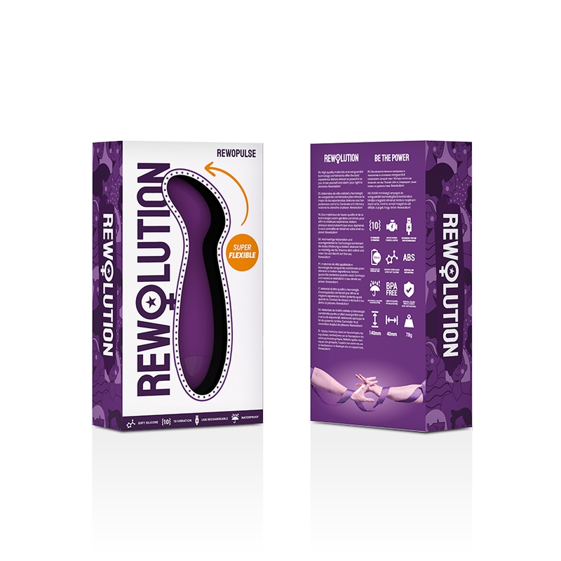 Rewolution RewoPulse Flexibler G-Punkt-Vibrator – Silikon