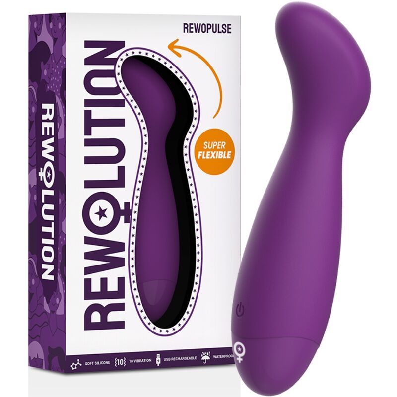 Rewolution RewoPulse Flexibler G-Punkt-Vibrator – Silikon