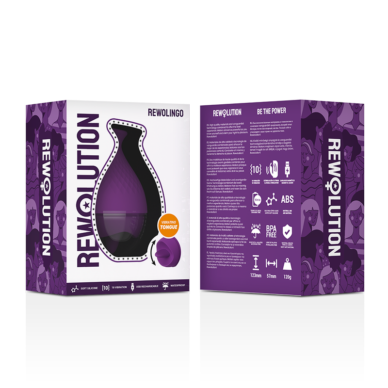 Rewolution RewoLingo Zungen-Vibrator – externer Stimulator