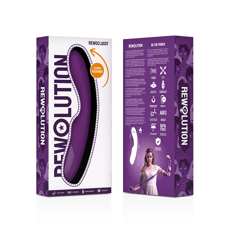 Rewolution RewoClassy G-Punkt-Vibrator – flexibel, Silikon