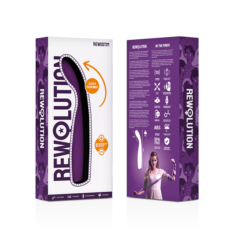 Rewolution RewoStim Flexibler Vibrator – FlexREWO-Technologie