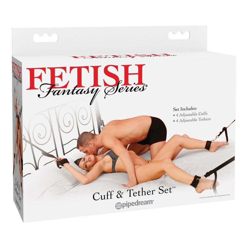 Pipedreams Fetish Fantasy Cuff und Tether Set