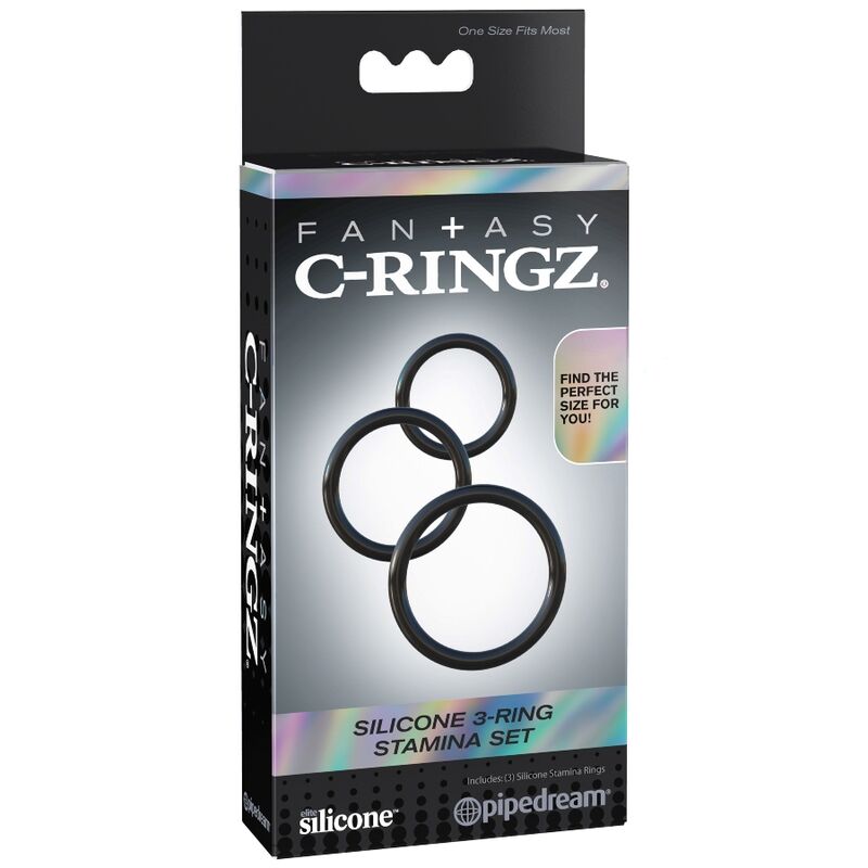 Fantasy C-ringz Silikon 3 Ring Stamina Set