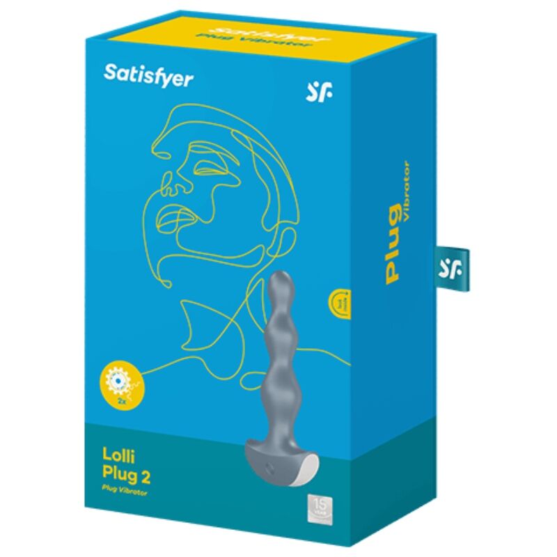Satisfyer Lolli Plug 2 Vibrator Grau