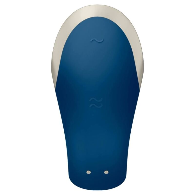 Satisfyer Double Love Luxury Partner-Vibrator – blau