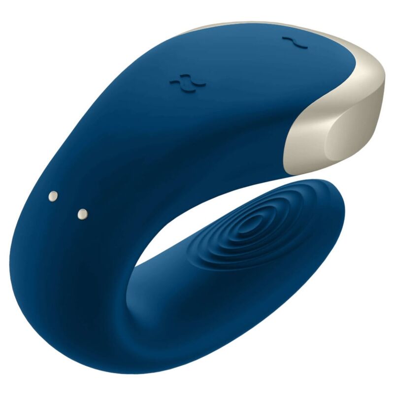 Satisfyer Double Love Luxury Partner-Vibrator – blau
