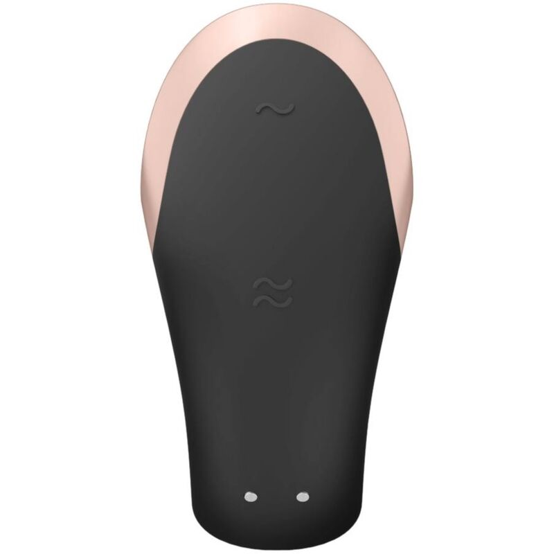 Satisfyer Double Love Luxury Partner-Vibrator – schwarz