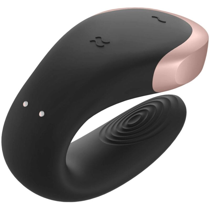Satisfyer Double Love Luxury Partner-Vibrator – schwarz