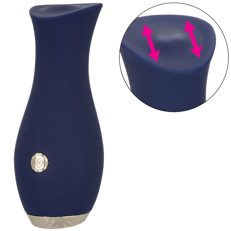 CalExotics Chic Tulpe Massager Blau