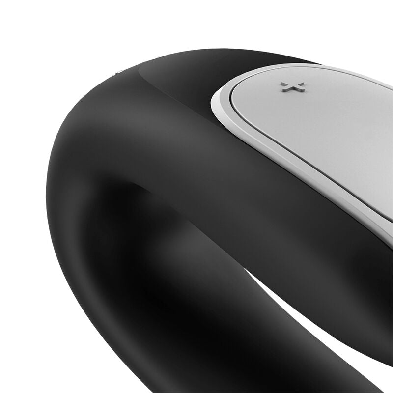 Satisfyer Double Fun Partner Vibrator Schwarz