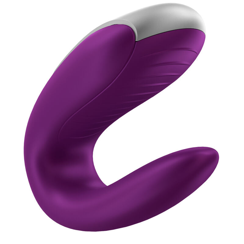 Satisfyer Double Fun Partner Vibrator Lila