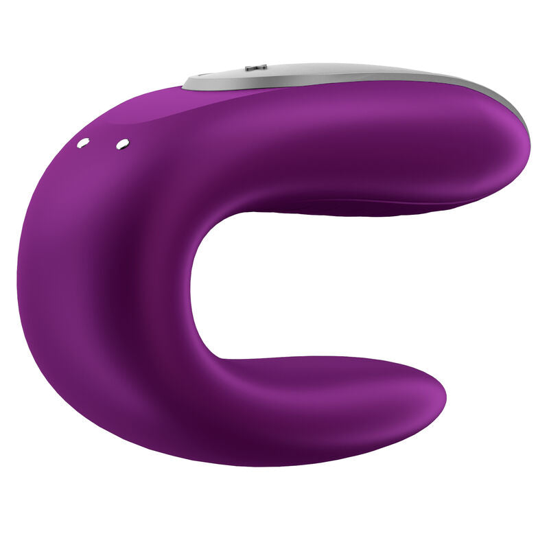 Satisfyer Double Fun Partner Vibrator Lila