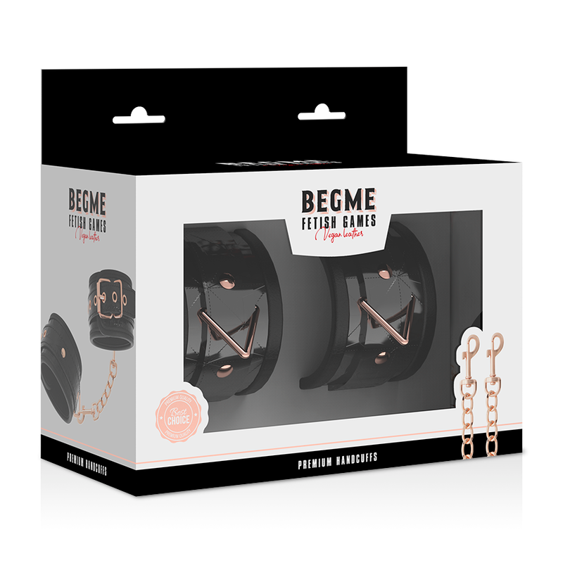 Begme Black Edition Premium Handschellen