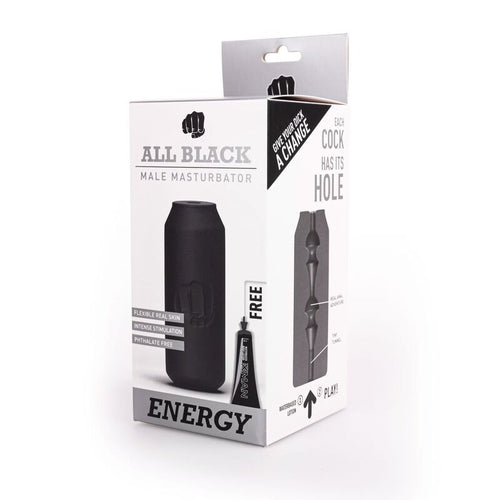 All Black Masturbator-energie