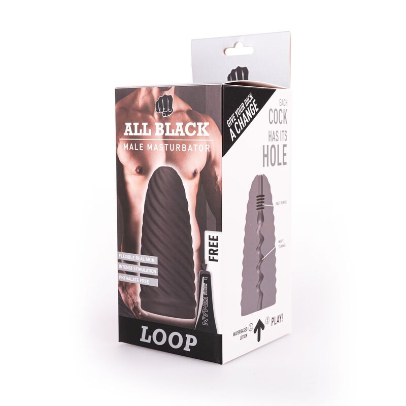 All Black Masturbator-loop-modell 1