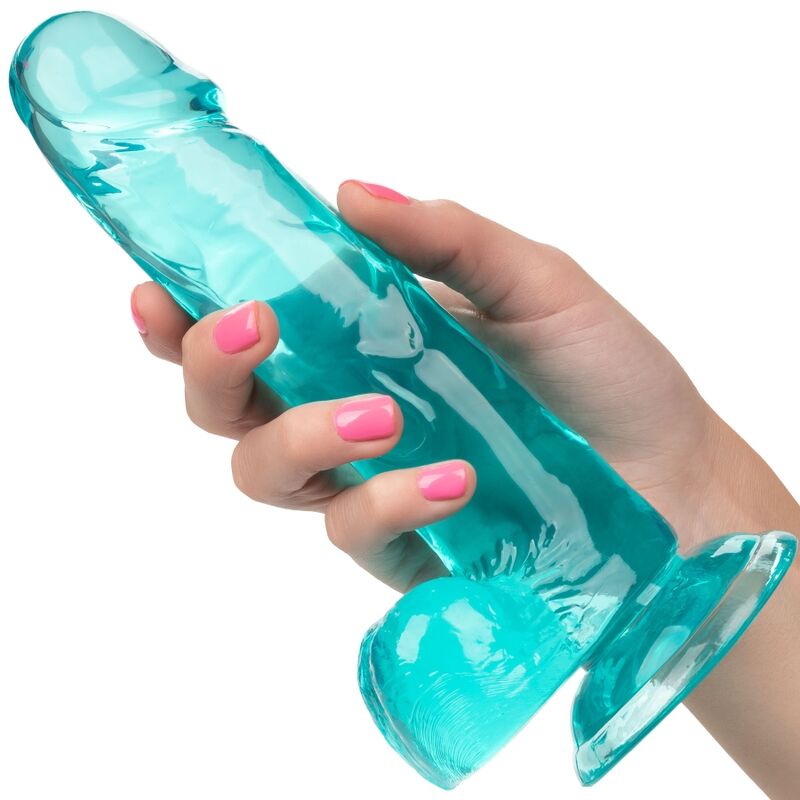 CalExotics Grösse Königin-dildo Blau 15.3 CM