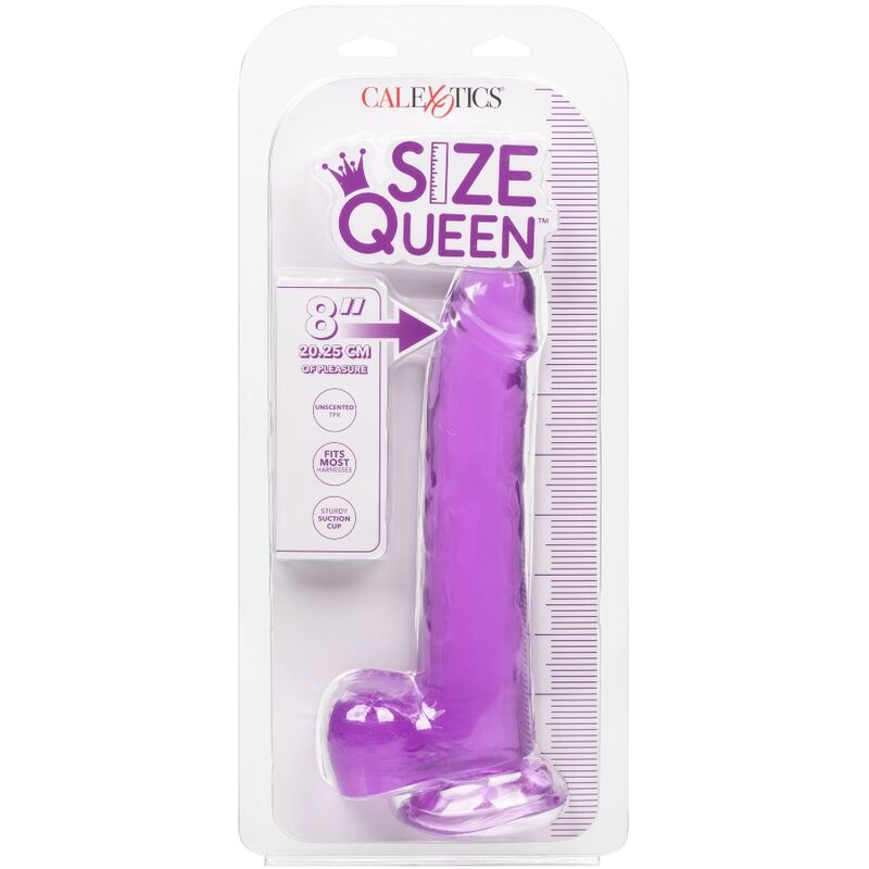 CalExotics Grösse Königin-dildo Lila 20.3 CM