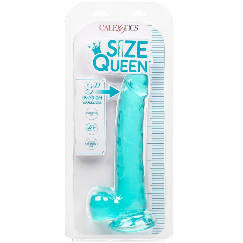 CalExotics Grösse Königin-dildo Blau 20.3 CM