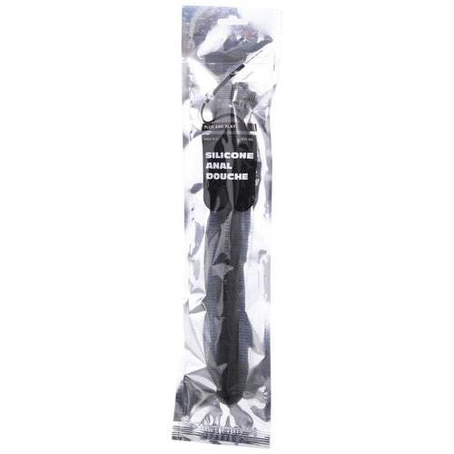 All Black Dusche Anal Silikon Sistema Stopper 27 CM