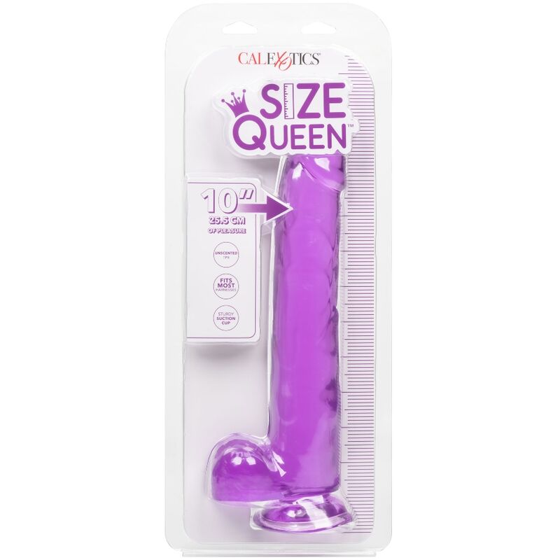 CalExotics Grösse Königin-dildo Lila 25.5 CM