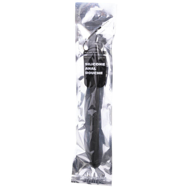 All Black Perlendusche Anal Silikon 27 CM