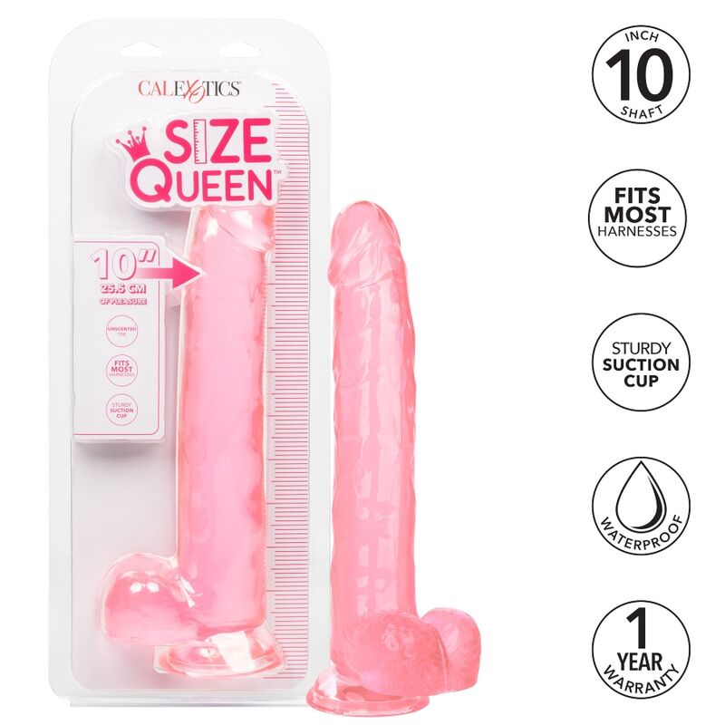 CalExotics Grösse Königin-dildo Rosa 25.5 CM