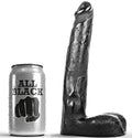 All Black Realistischer Dildo 21 cm