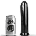 All Black Dildo Schwarz 19 cm