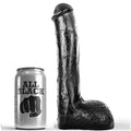 All Black Pene Realistischer Anal 23 CM