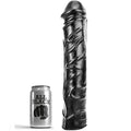 All Black Riesiger Soft-Fisting-Dildo 32 cm