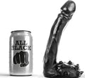 All Black Realistischer Dildo 19 cm