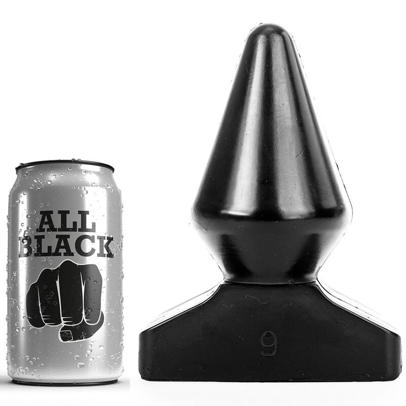 All Black Analplug 18,5 CM