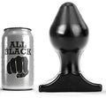 All Black Analplug 16x8 CM